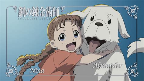 full metal alchemists chimera|fullmetal alchemist nina and alexander.